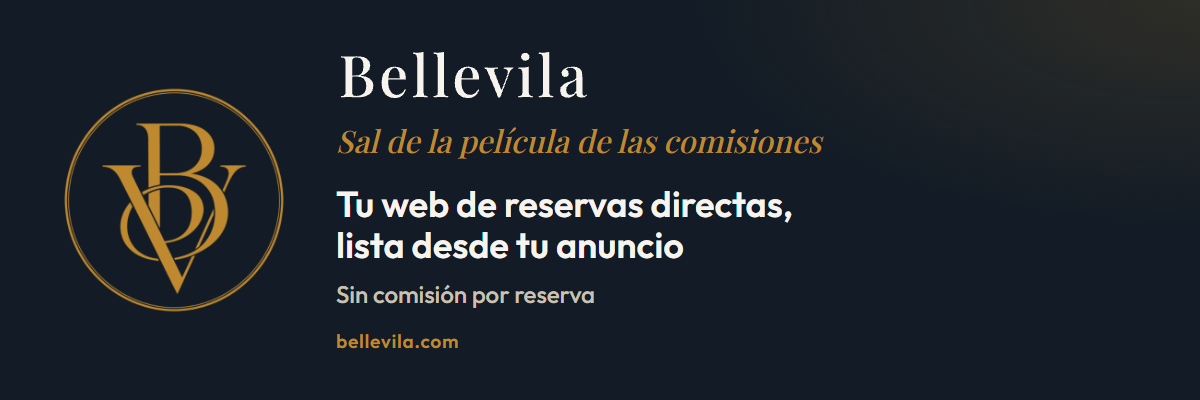 Banner horizontal de Bellevila, modo noche